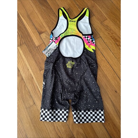 Team Zoot Women's Sprint Triathlon Open Back Racesuit Size M - Picture 8 of 8